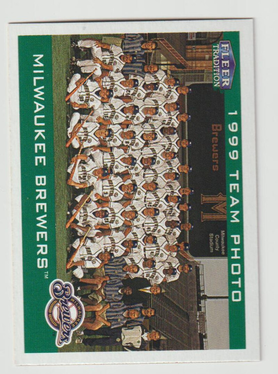 2000 Fleer Tradition #60 Milwaukee Brewers NM/MT Milwaukee Brewers 