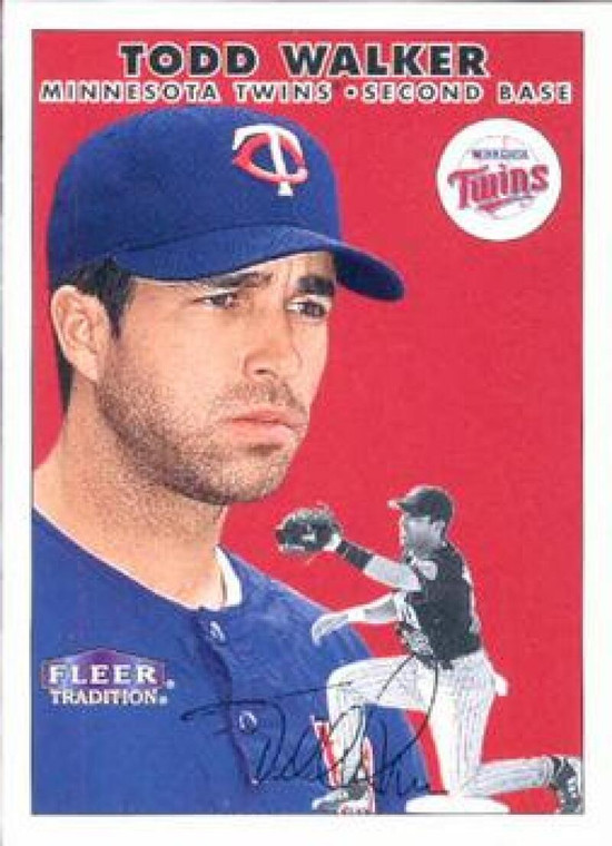 2000 Fleer Tradition #118 Todd Walker NM/MT Minnesota Twins 