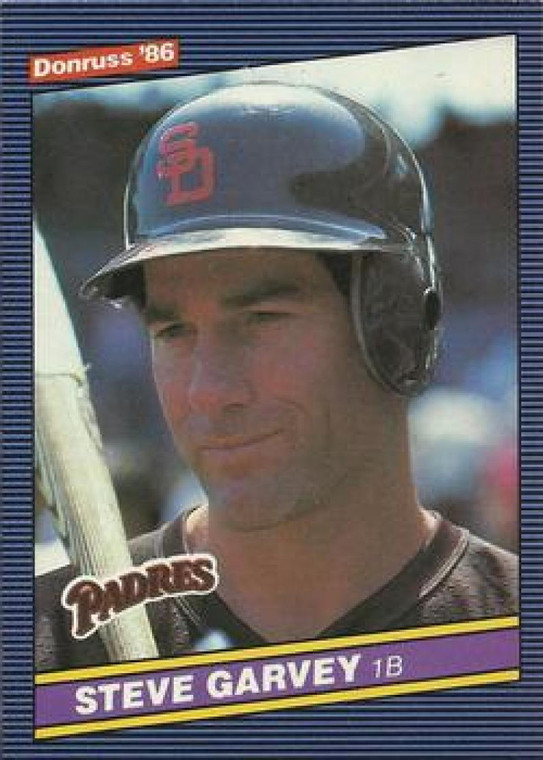 1986 Donruss #63 Steve Garvey NM-MT San Diego Padres 