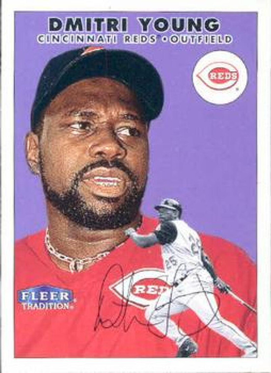 2000 Fleer Tradition #144 Dmitri Young NM/MT Cincinnati Reds 