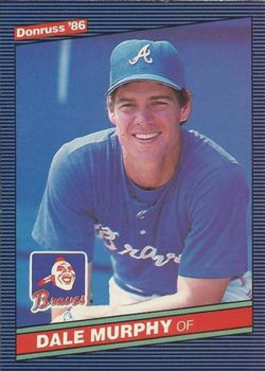 1986 Donruss #66 Dale Murphy NM-MT Atlanta Braves 