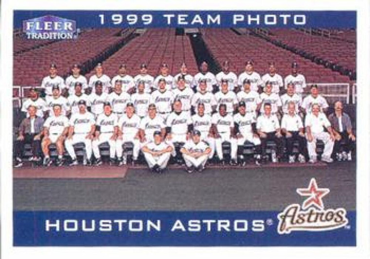 2000 Fleer Tradition #162 Houston Astros NM/MT Houston Astros 