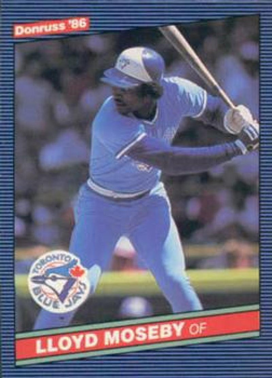 1986 Donruss #73 Lloyd Moseby NM-MT Toronto Blue Jays 