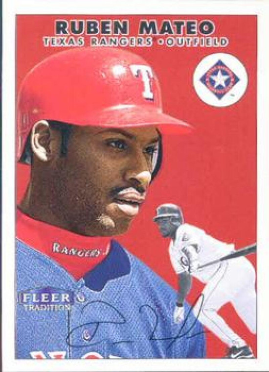 2000 Fleer Tradition #227 Ruben Mateo NM/MT Texas Rangers 