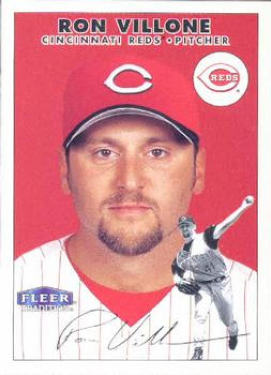 2000 Fleer Tradition #234 Ron Villone NM/MT Cincinnati Reds 