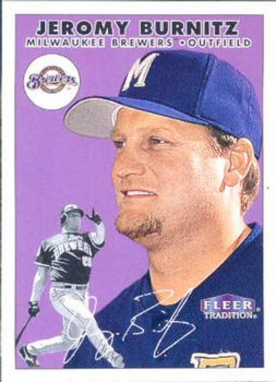 2000 Fleer Tradition #236 Jeromy Burnitz NM/MT Milwaukee Brewers 