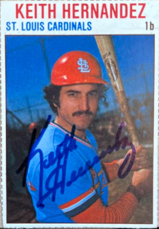 Keith Hernandez Autographed 1979 Hostess #108