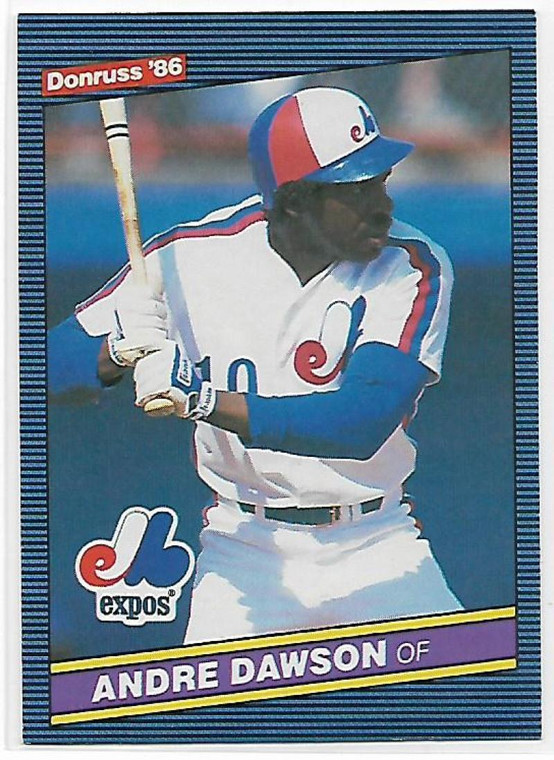 1986 Donruss #87 Andre Dawson NM-MT Montreal Expos 