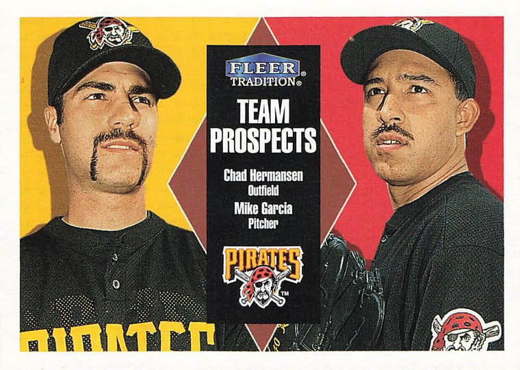2000 Fleer Tradition #311 Chad Hermansen/Mike Garcia NM/MT RC Rookie Pittsburgh Pirates 