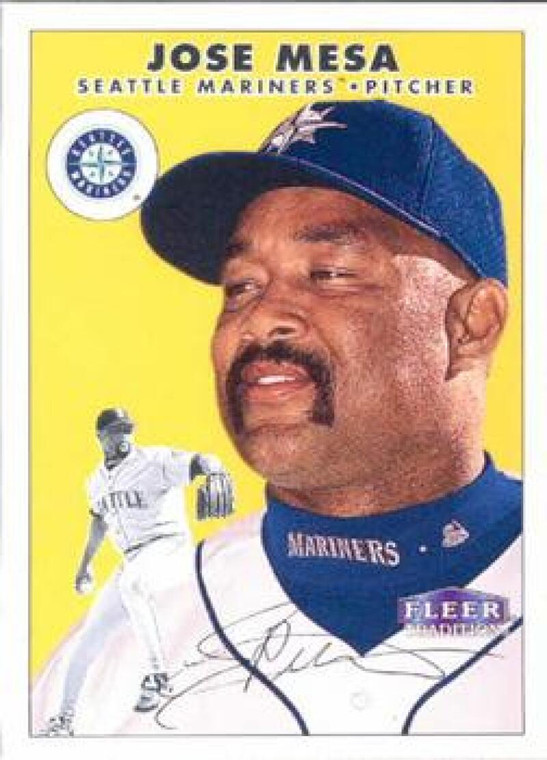 2000 Fleer Tradition #319 Jose Mesa NM/MT Seattle Mariners 