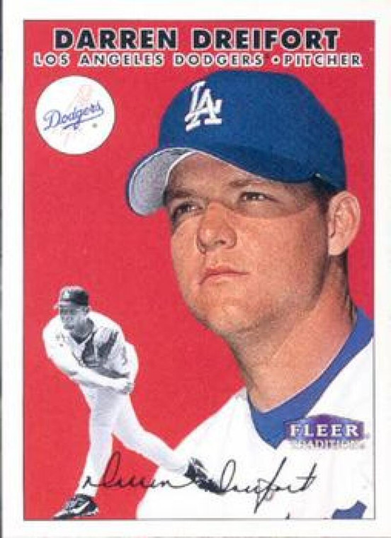 2000 Fleer Tradition #330 Darren Dreifort NM/MT Los Angeles Dodgers 