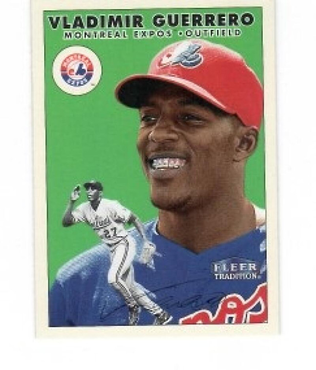 2000 Fleer Tradition #343 Vladimir Guerrero NM/MT Montreal Expos 