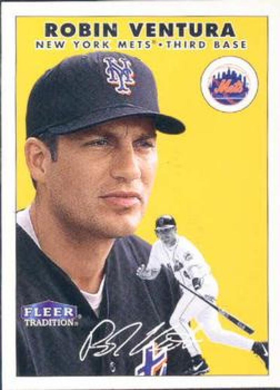 2000 Fleer Tradition #344 Robin Ventura NM/MT New York Mets 