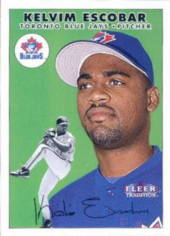 2000 Fleer Tradition #349 Kelvim Escobar NM/MT Toronto Blue Jays 