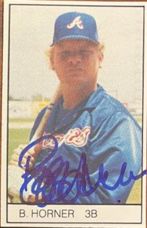 Bob Horner Autographed 1984 All-Star Game Program Inserts #NNO
