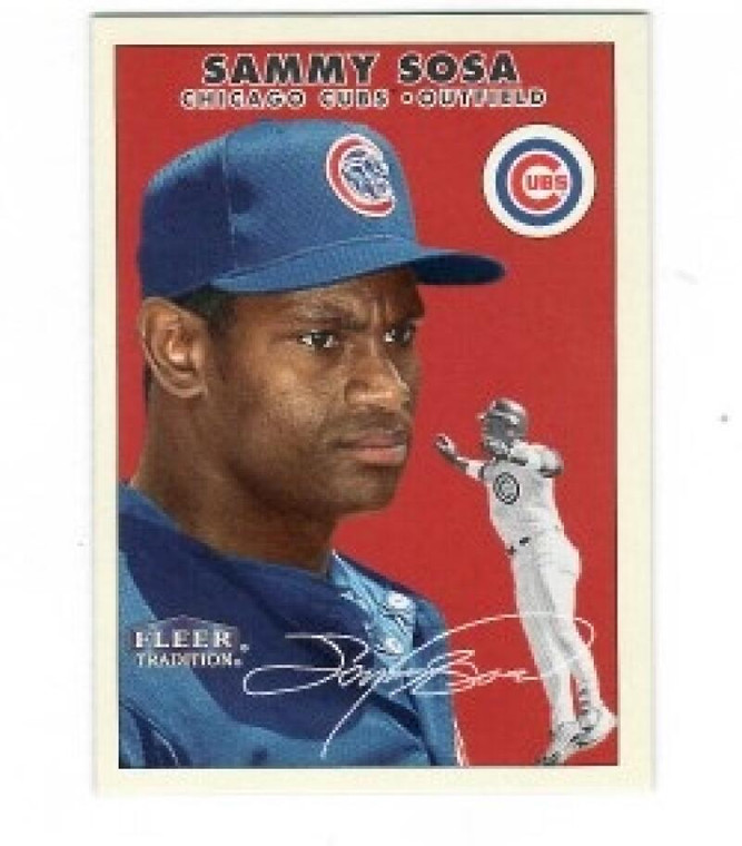 2000 Fleer Tradition #374 Sammy Sosa NM/MT Chicago Cubs 