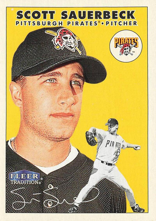 2000 Fleer Tradition #383 Scott Sauerbeck NM/MT Pittsburgh Pirates 