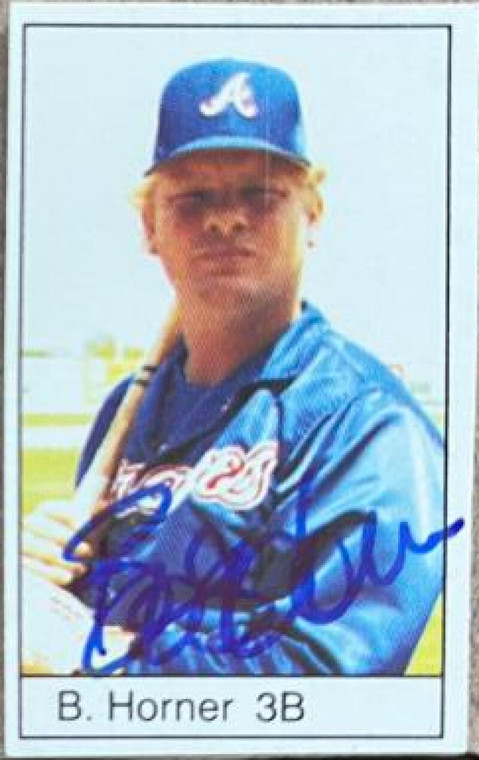 Bob Horner Autographed 1985 All-Star Game Program Inserts #NNO