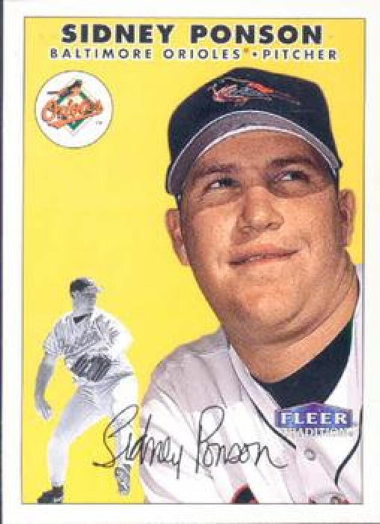 2000 Fleer Tradition #398 Sidney Ponson NM/MT Baltimore Orioles 