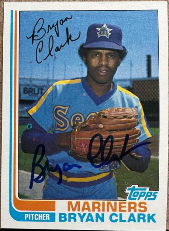 Bryan Clark Autographed 1982 Topps #632