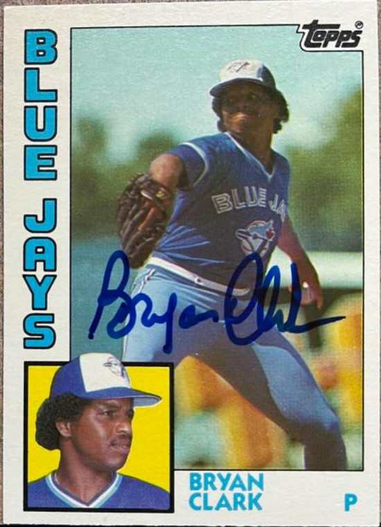 Bryan Clark Autographed 1984 Topps Traded #25-T