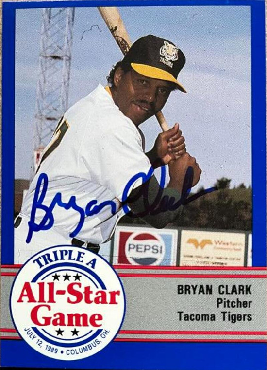 Bryan Clark Autographed 1989 ProCards Triple A All-Stars #AAA-39