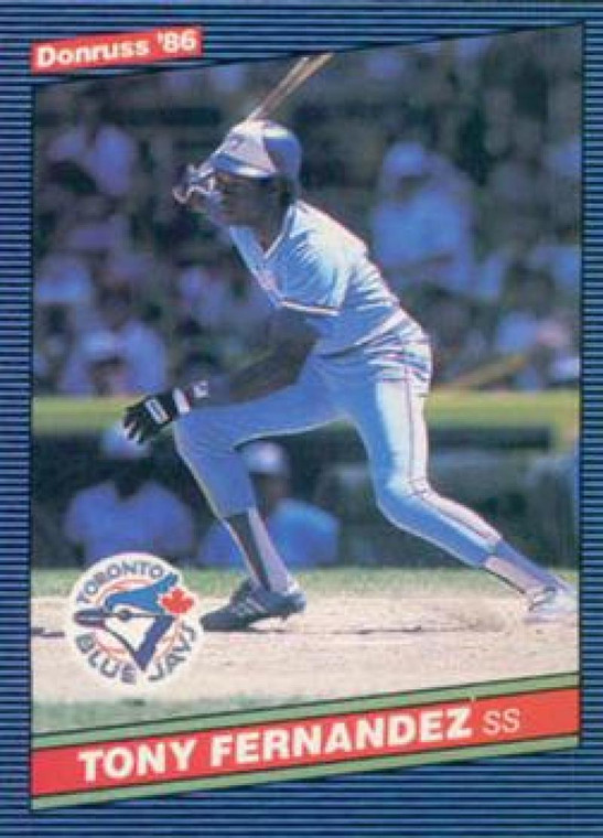 1986 Donruss #119 Tony Fernandez NM-MT Toronto Blue Jays 