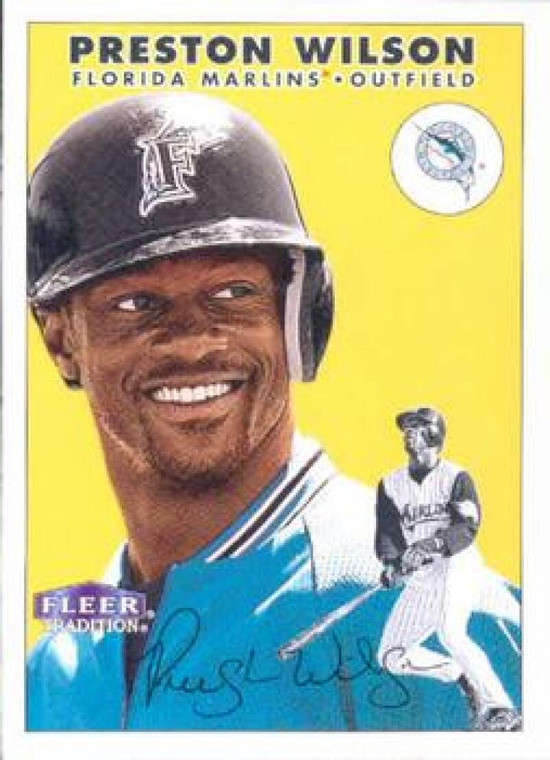 2000 Fleer Tradition #405 Preston Wilson NM/MT Florida Marlins 