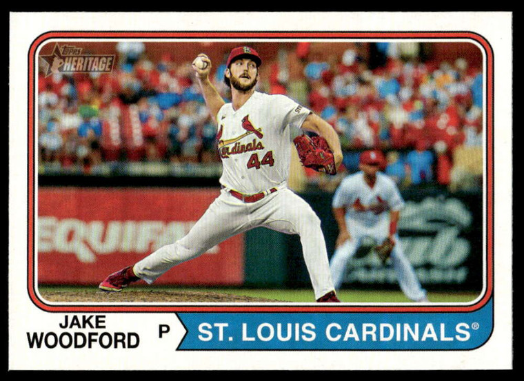 2023 Topps Heritage High Number #602 Jake Woodford NM-MT St. Louis Cardinals 