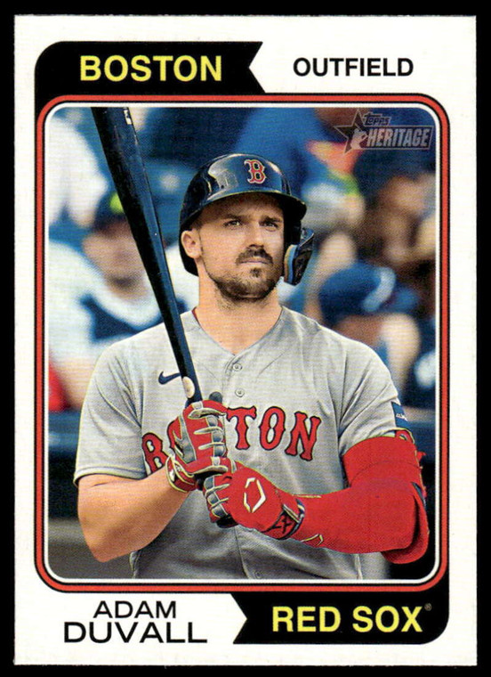 2023 Topps Heritage High Number #627 Adam Duvall NM-MT Boston Red Sox 