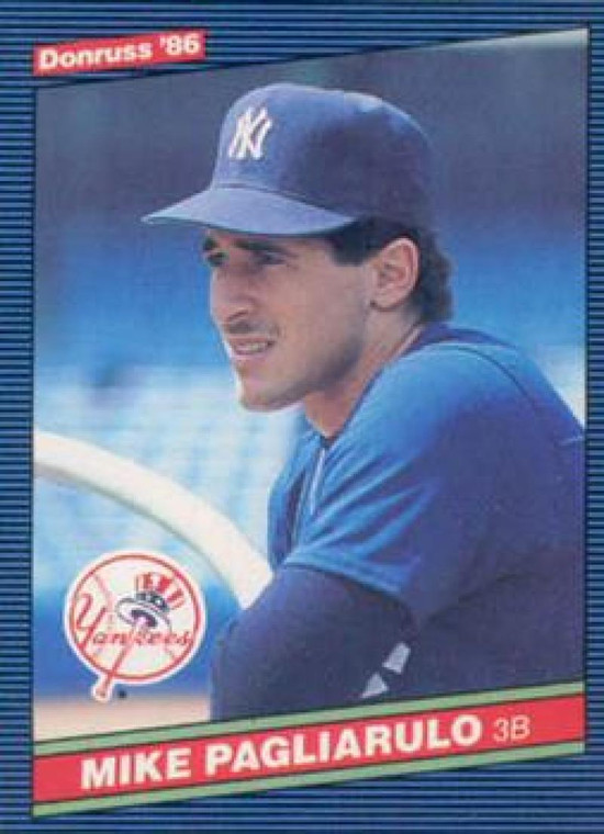 1986 Donruss #152 Mike Pagliarulo NM-MT New York Yankees 