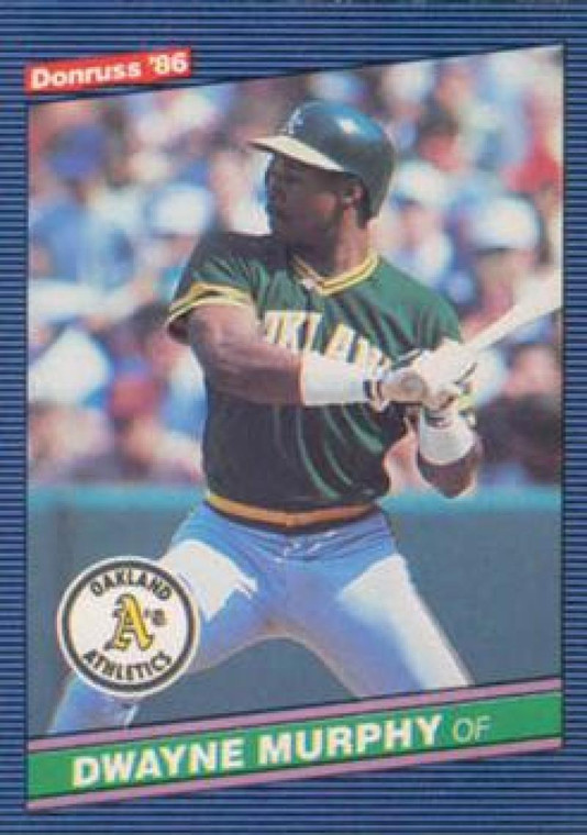 1986 Donruss #176 Dwayne Murphy NM-MT Oakland Athletics 