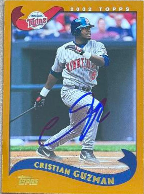 Cristian Guzman Autographed 2002 Topps #22