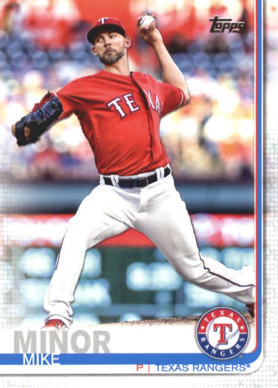 2019 Topps #278 Mike Minor NM-MT Texas Rangers 