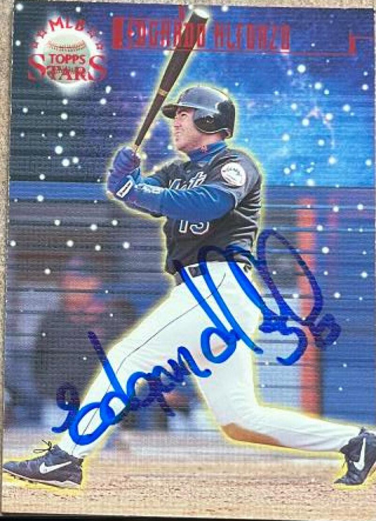 Edgardo Alfonzo Autographed 1998 Topps Stars #77