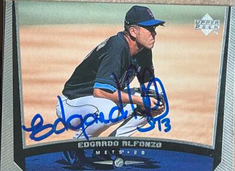 Edgardo Alfonzo Autographed 1999 Upper Deck #432