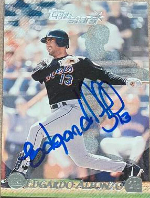 Edgardo Alfonzo Autographed 2000 Topps Stars #39