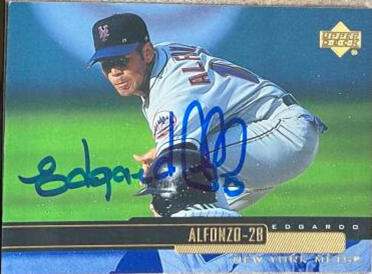 Edgardo Alfonzo Autographed 2000 Upper Deck #169
