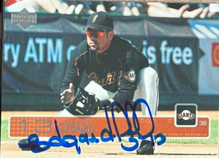 Edgardo Alfonzo Autographed 2003 Upper Deck #448