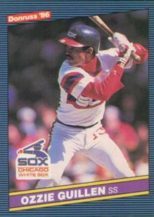 1986 Donruss #208 Ozzie Guillen NM-MT RC Rookie Chicago White Sox 