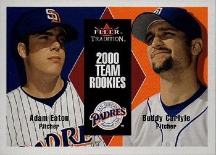 2000 Fleer Tradition Update #96 Adam Eaton/Buddy Carlyle NM-MT San Diego Padres 