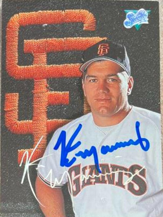 Kirt Manwaring Autographed 1993 Studio #151