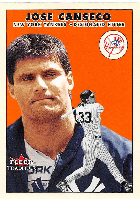 2000 Fleer Tradition Update #U109 Jose Canseco NM-MT New York Yankees 