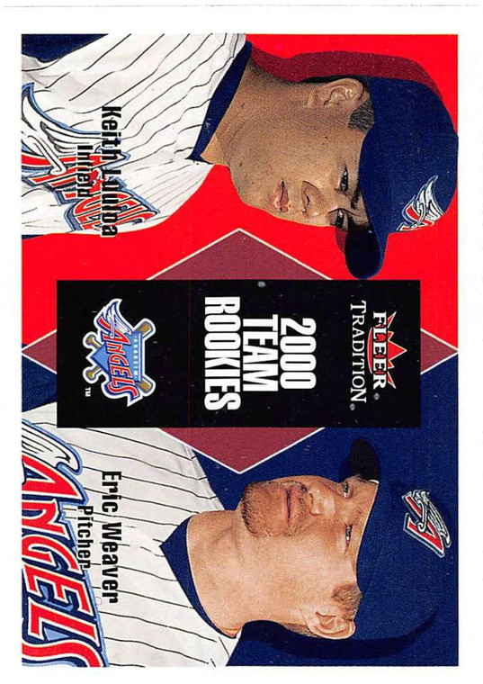 2000 Fleer Tradition Update #U112 Keith Luuloa/Eric Weaver NM-MT Anaheim Angels 