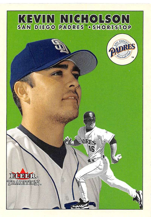 2000 Fleer Tradition Update #U117 Kevin Nicholson NM-MT San Diego Padres 