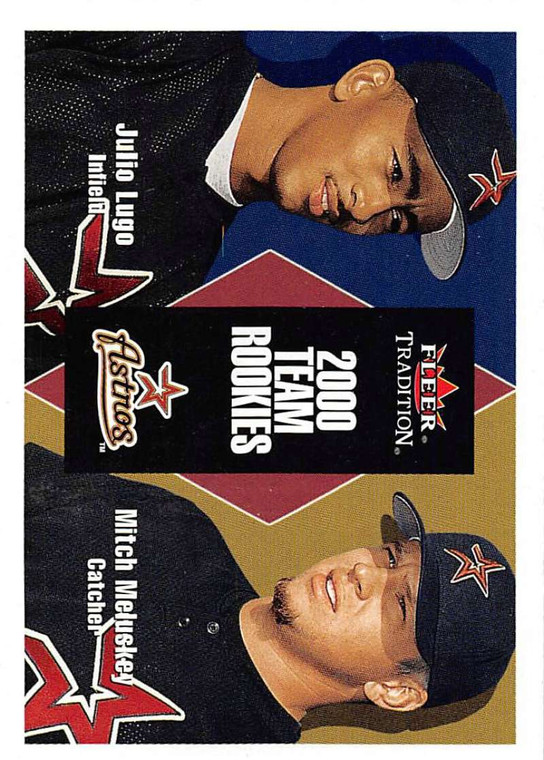 2000 Fleer Tradition Update #U120 Julio Lugo/Mitch Meluskey NM-MT Houston Astros 