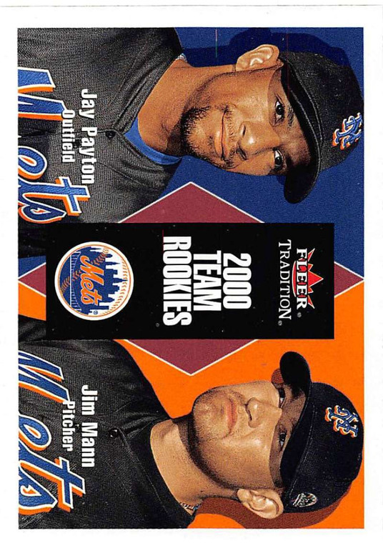 2000 Fleer Tradition Update #U134 Jay Payton/Jim Mann NM-MT New York Mets 