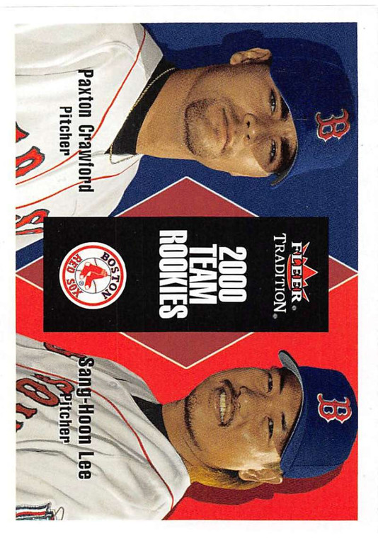 2000 Fleer Tradition Update #U136 Paxton Crawford/Sang-Hoon Lee NM-MT RC Rookie Boston Red Sox 