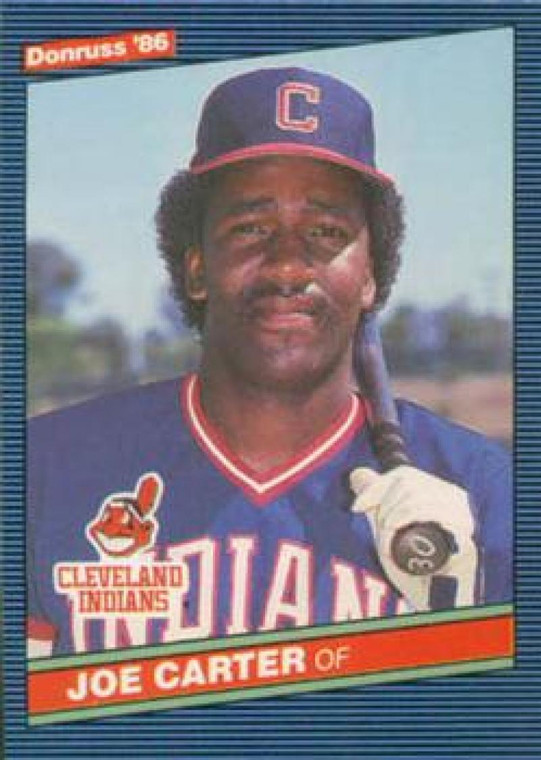 1986 Donruss #224 Joe Carter NM-MT Cleveland Indians 
