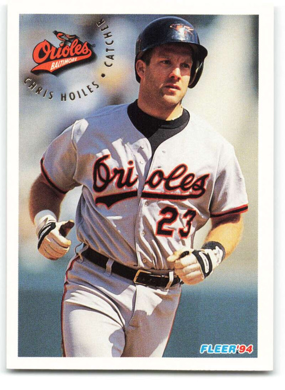 1994 Fleer #6 Chris Hoiles VG Baltimore Orioles 